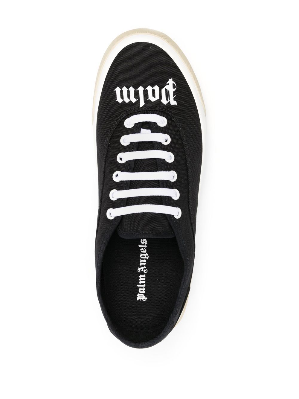 Shop Palm Angels Logo Skaters Sneakers