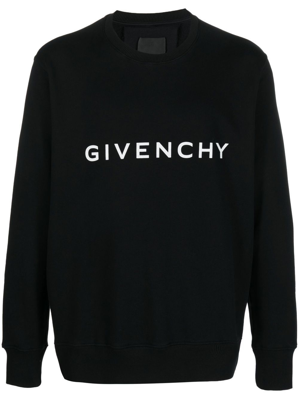 Shop Givenchy Logo-print Cotton Sweatshirt