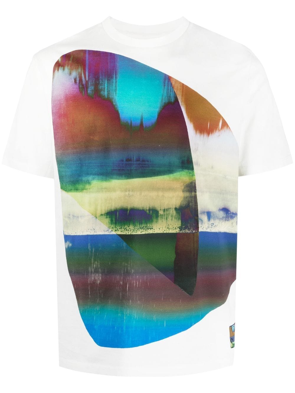 Shop Paul Smith Graphic-print Short-sleeved T-shirt