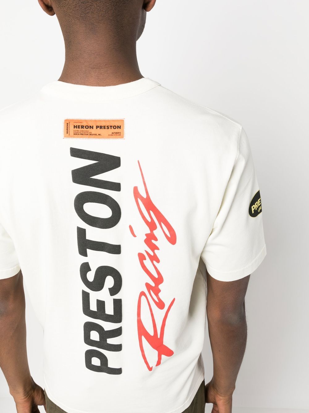 Shop Heron Preston Logo-print Organic Cotton T-shirt