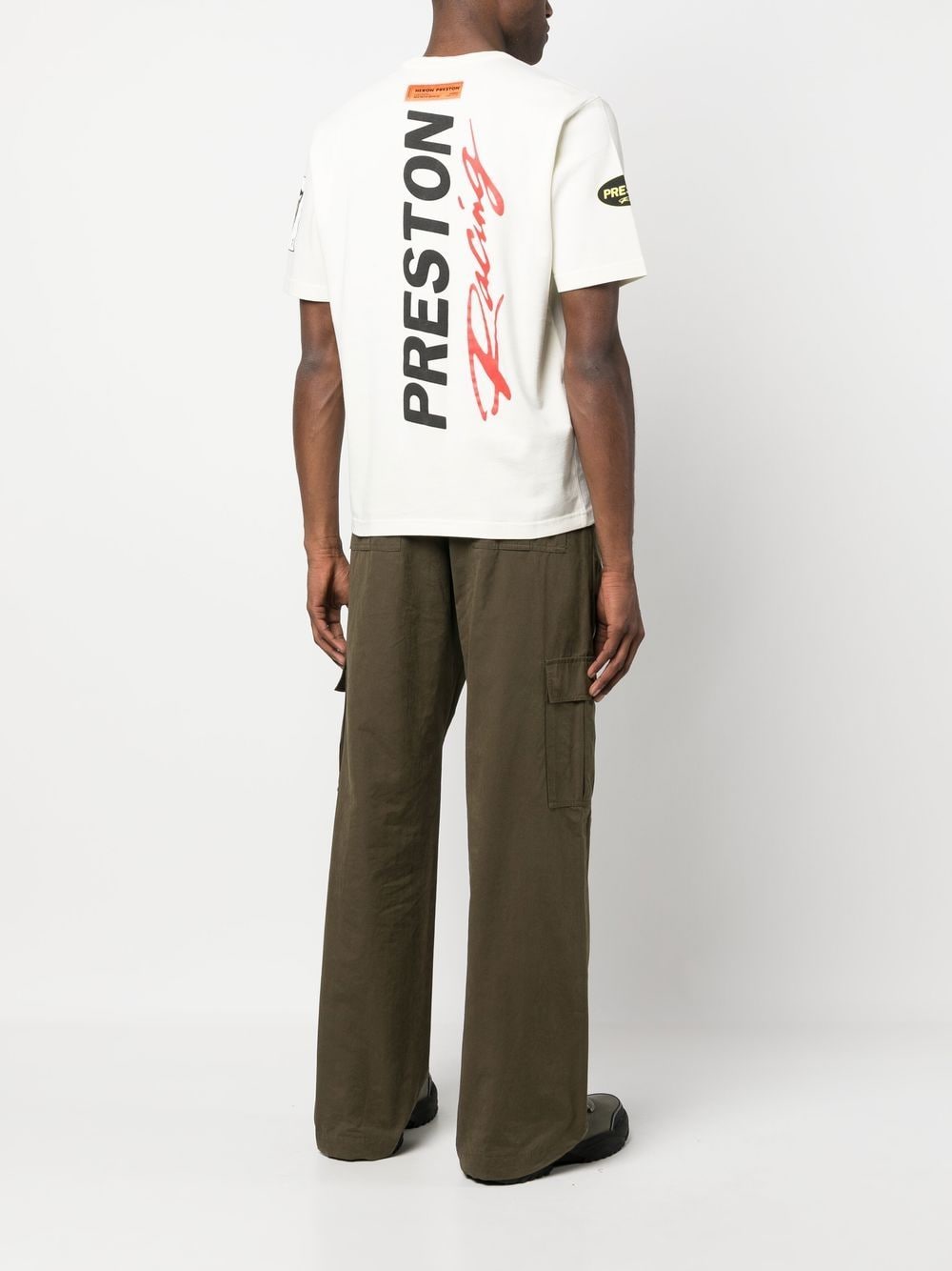 Shop Heron Preston Logo-print Organic Cotton T-shirt