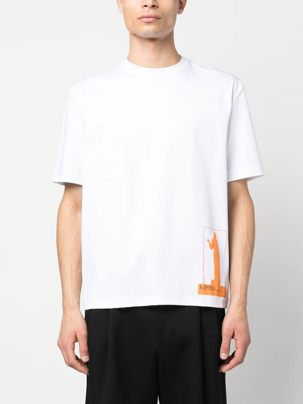 Shop Lanvin Graphic Archive-print T-shirt