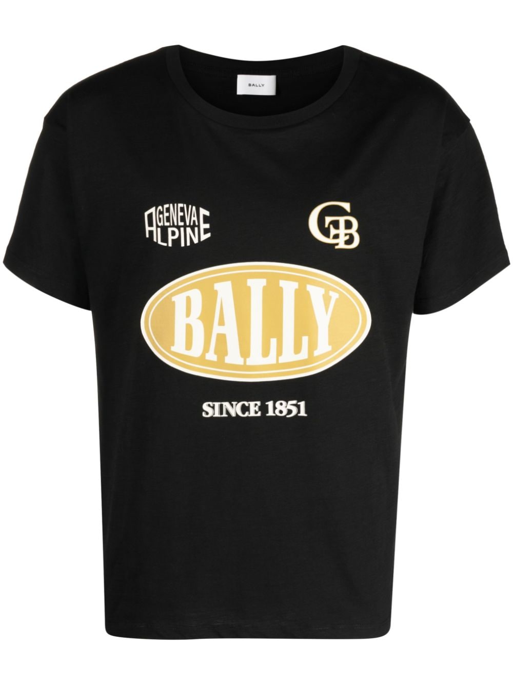 Shop Bally Logo-print Cotton T-shirt