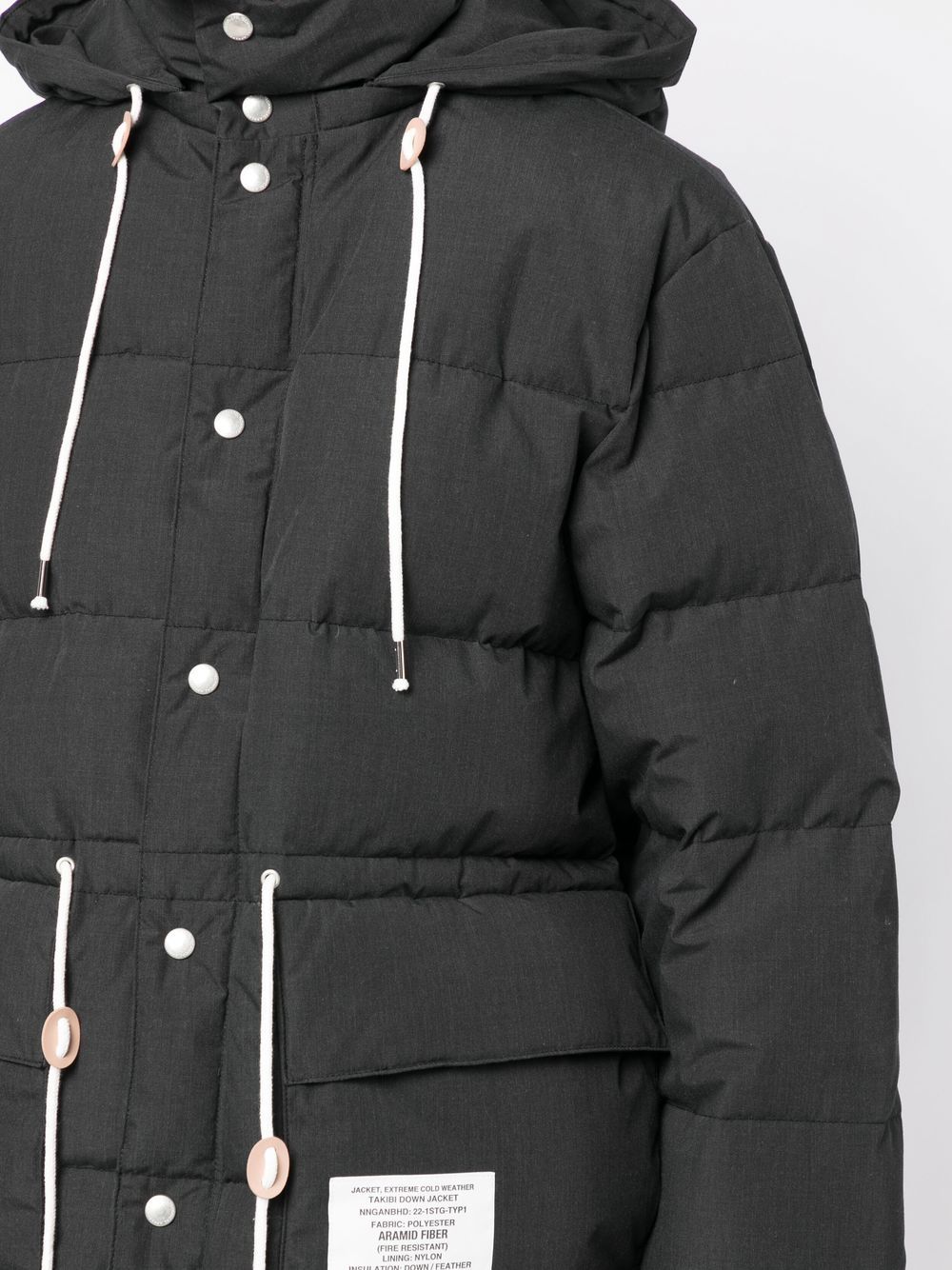 Shop Neighborhood Drawstring-fastened Padded Jacket