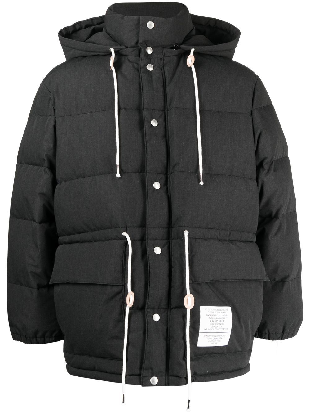 Shop Neighborhood Drawstring-fastened Padded Jacket