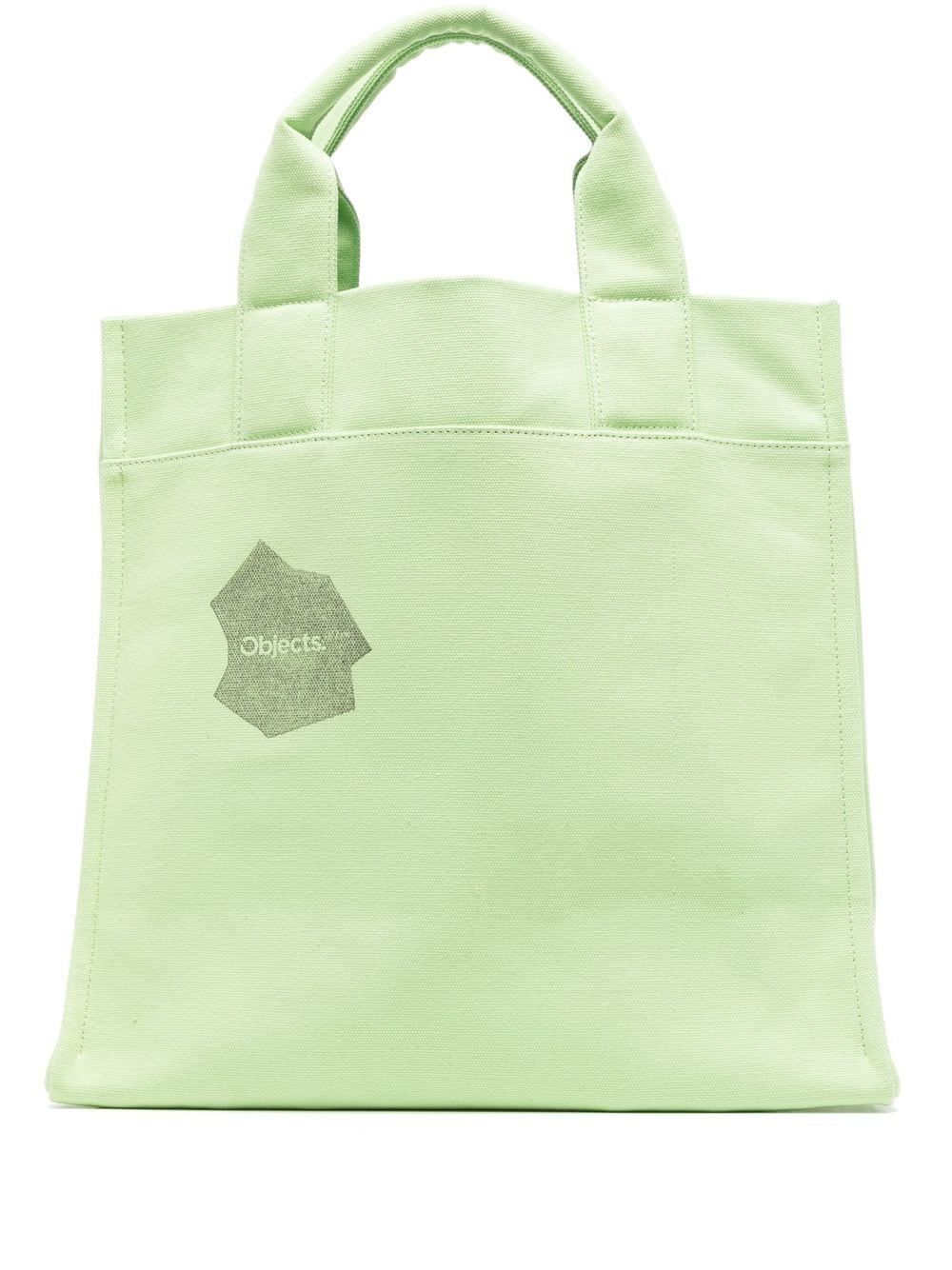 Shop Objects Iv Life Logo-print Cotton Tote Bag