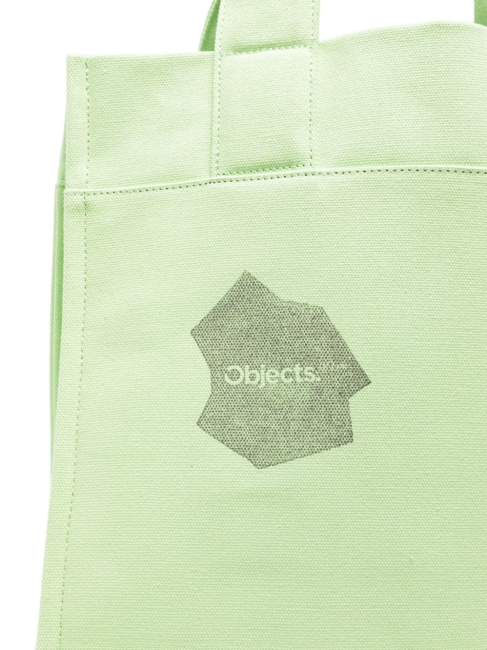 Shop Objects Iv Life Logo-print Cotton Tote Bag