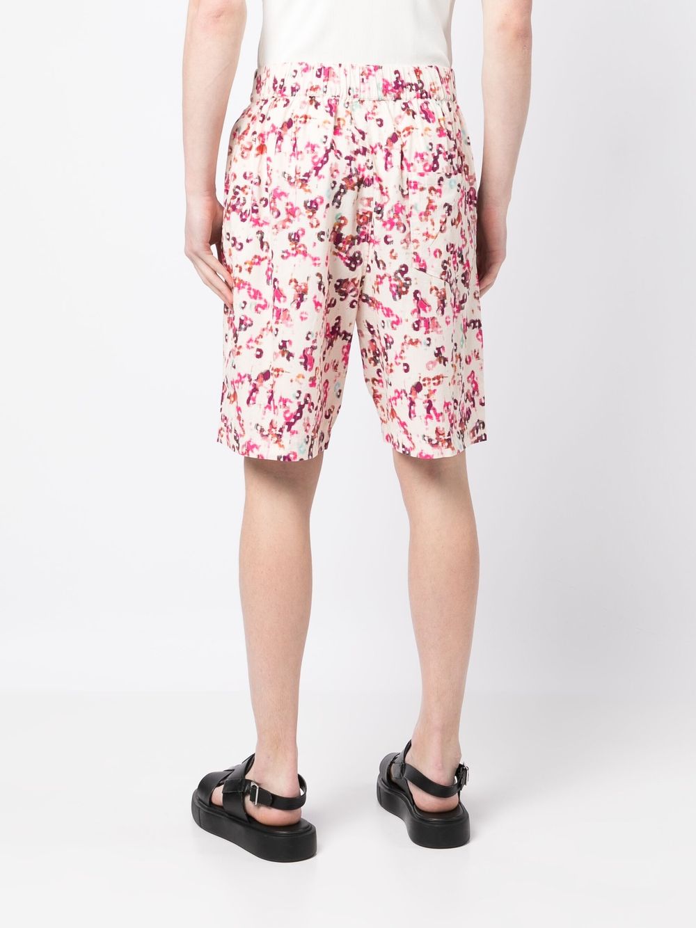 Shop Marant Graphic-print Shorts