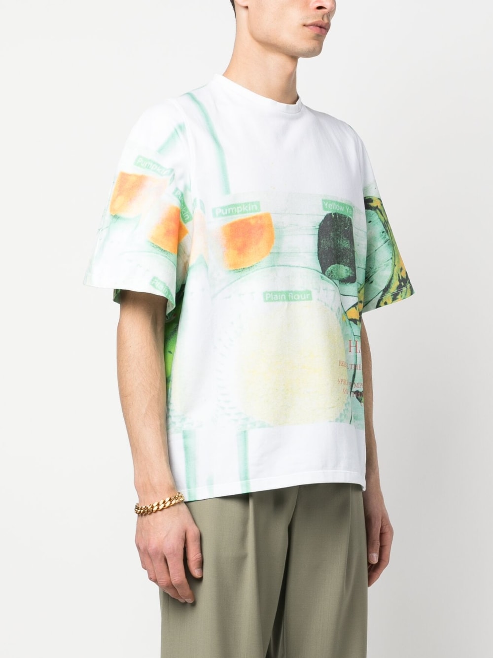 Shop Bianca Saunders Graphic-print T-shirt