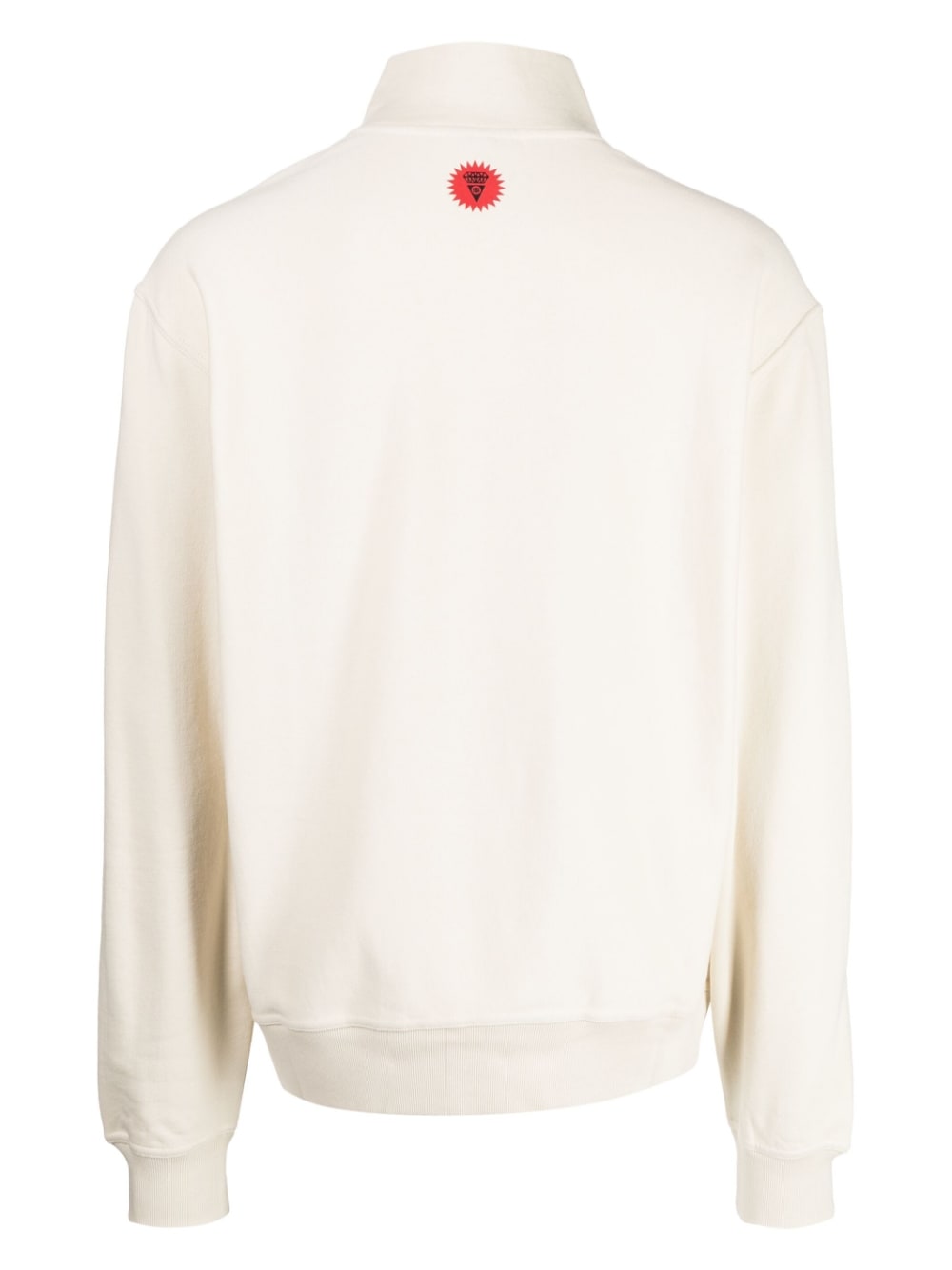 Shop Icecream Embroidered-logo Cotton Sweatshirt