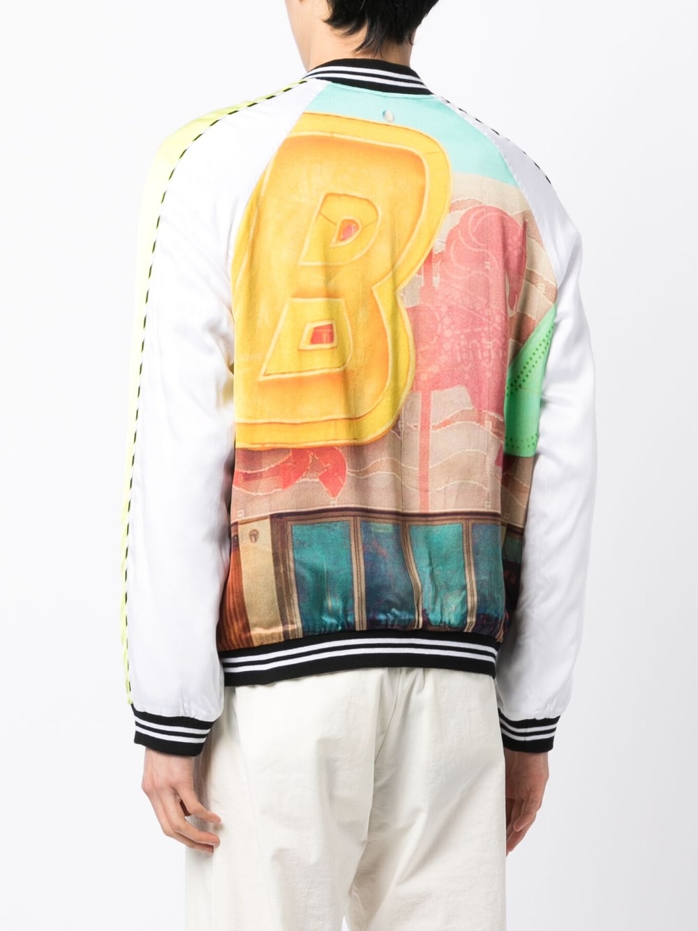 Shop Blue Sky Inn Graphic-print Bomber Jacket