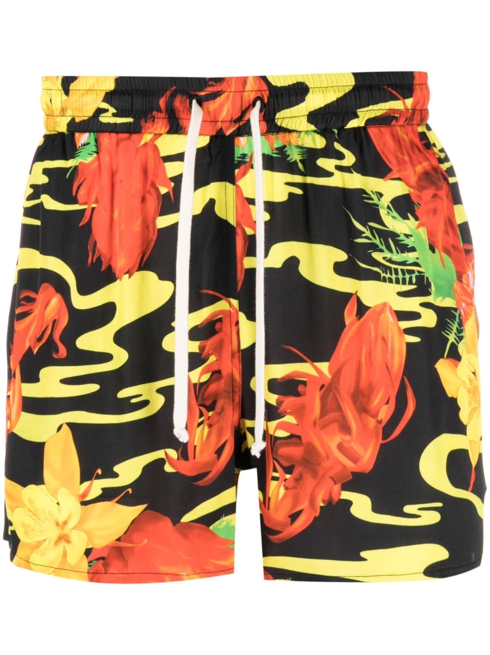 Shop Phipps Floral-print Deck Shorts