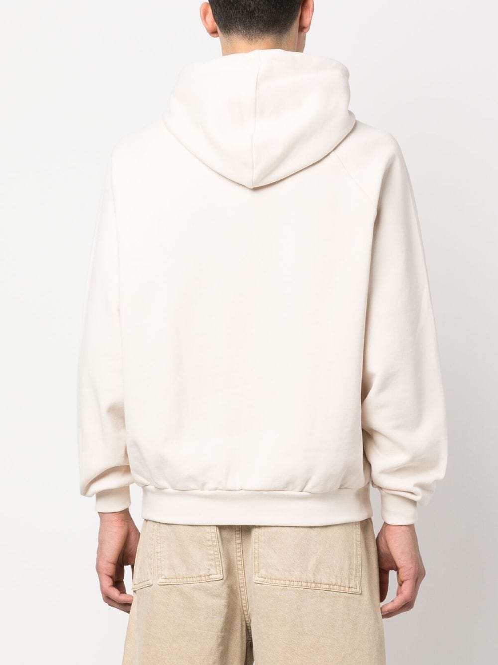 Shop Sunnei Embroidered-logo Cotton Hoodie