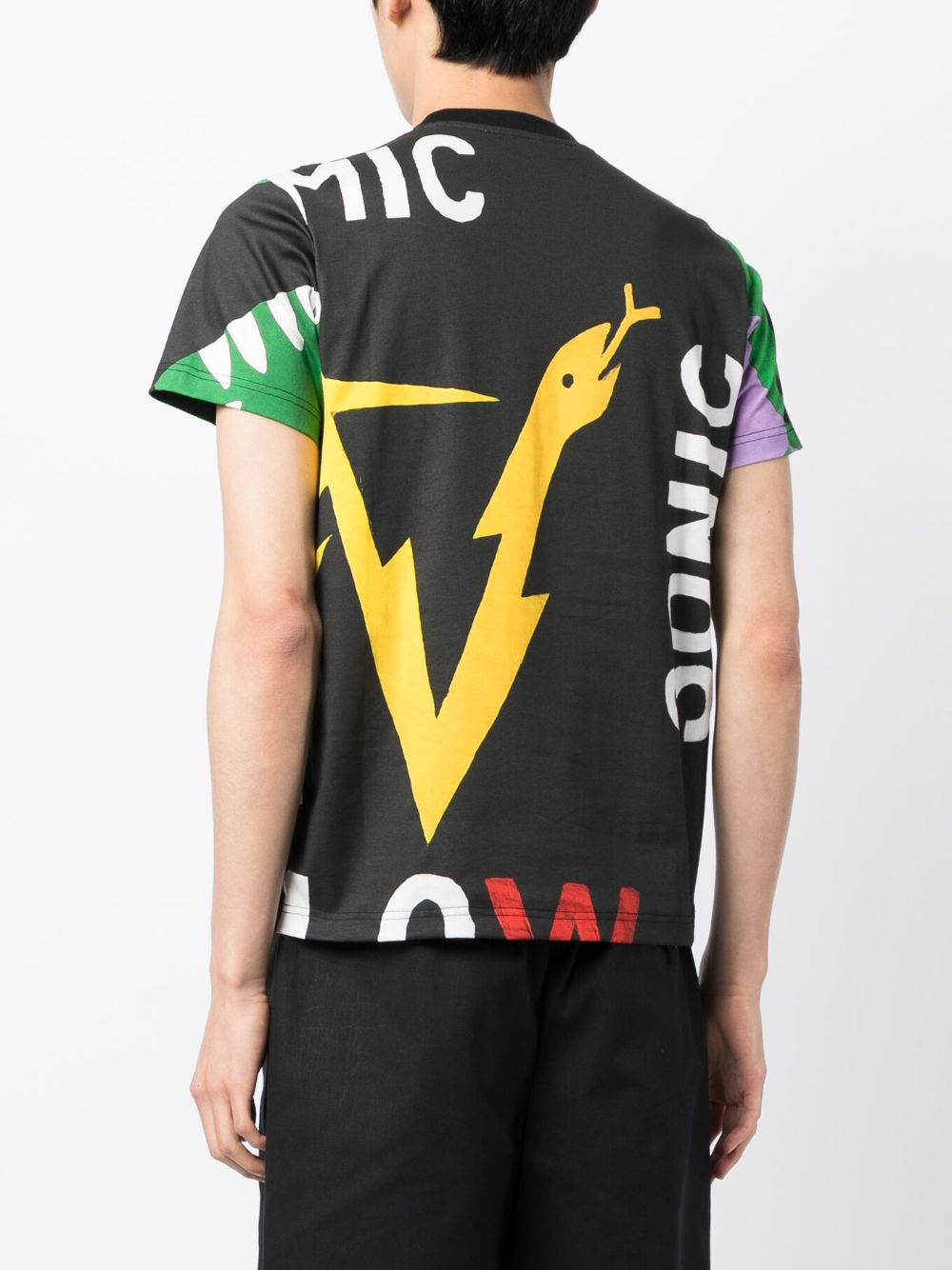 Shop Walter Van Beirendonck Graphic-print Cotton T-shirt