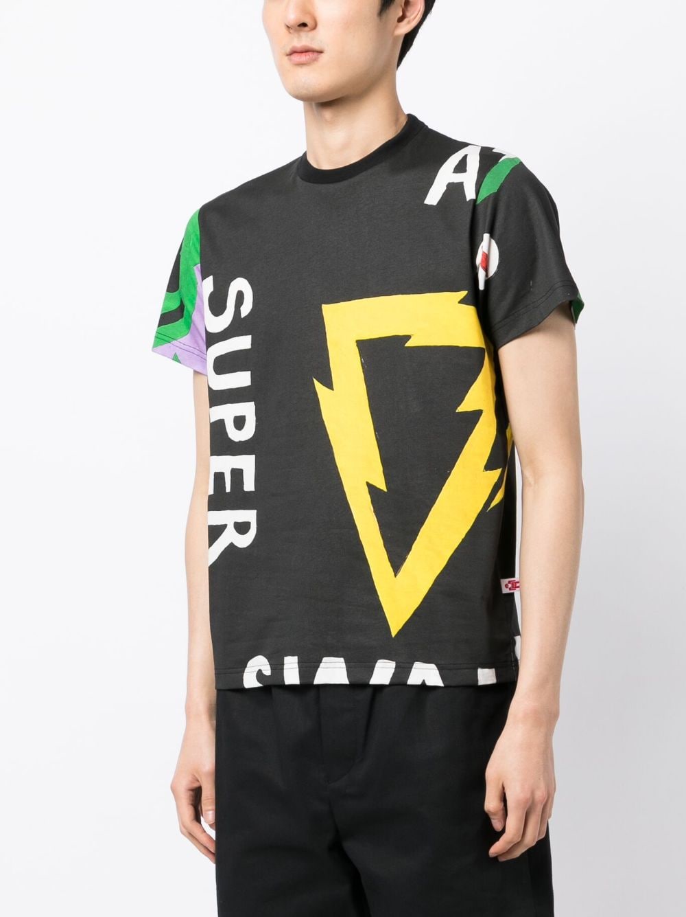 Shop Walter Van Beirendonck Graphic-print Cotton T-shirt