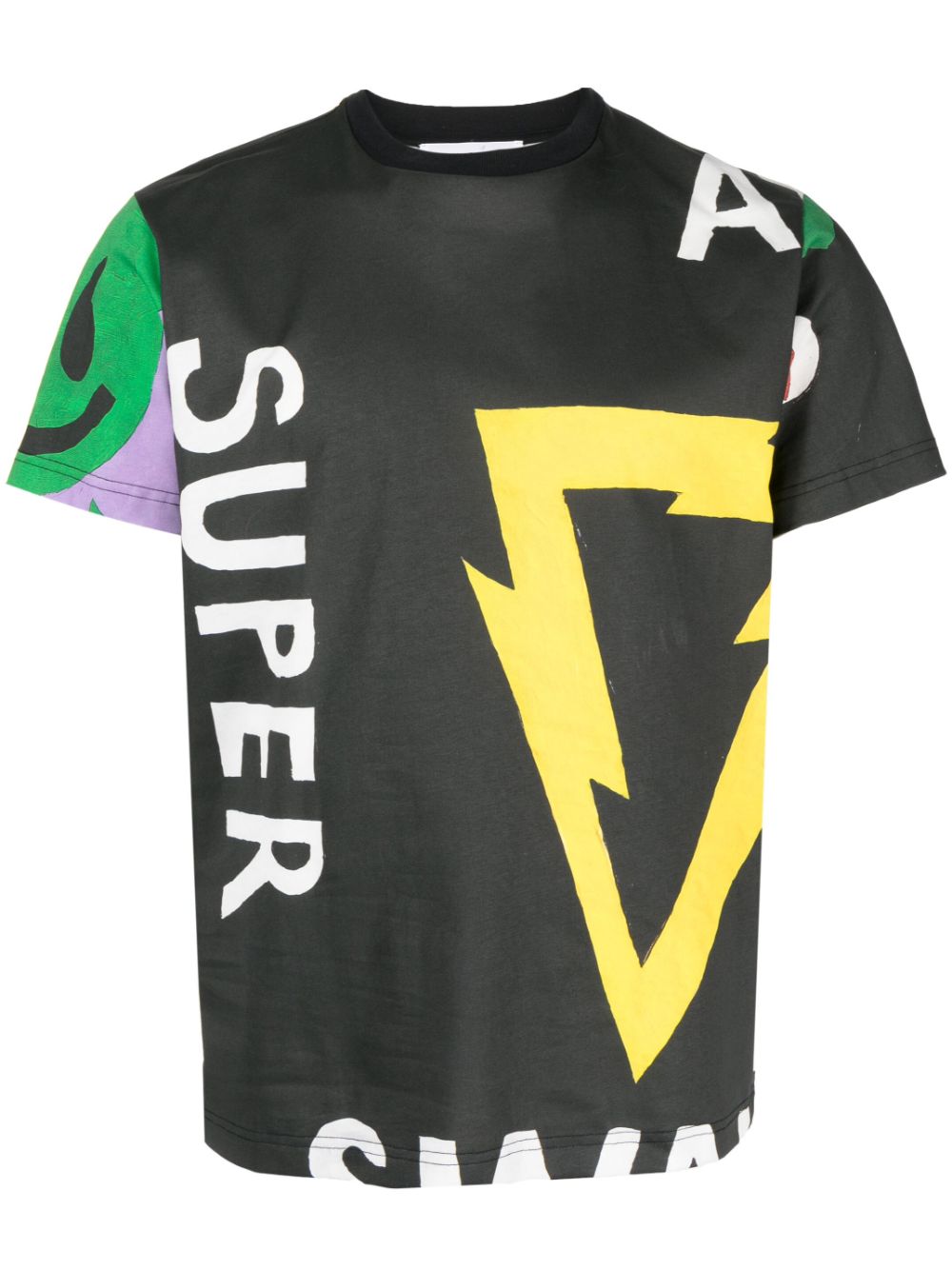 Shop Walter Van Beirendonck Graphic-print Cotton T-shirt