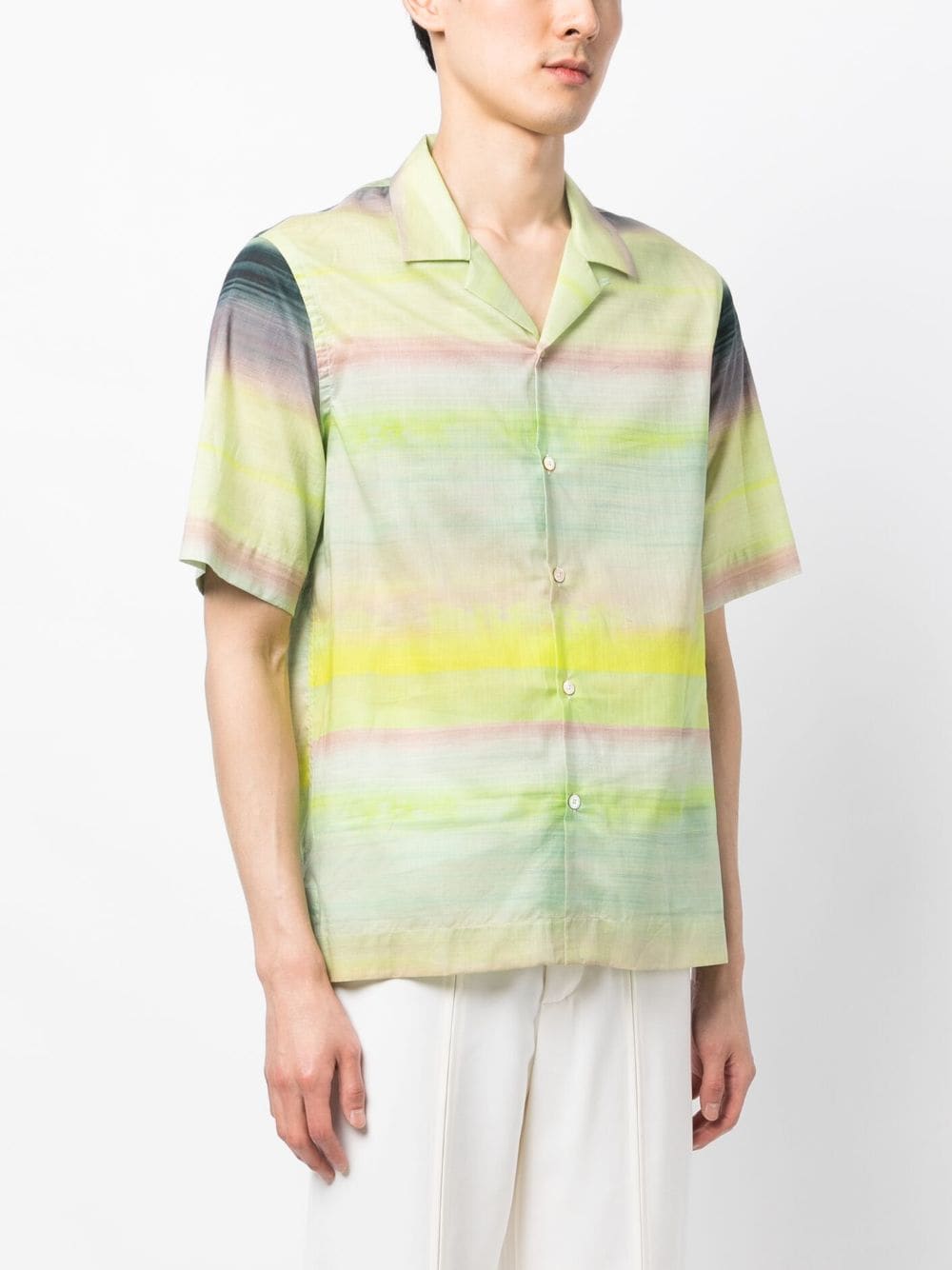 Shop Paul Smith 'untitled Stripe' Short-sleeve Shirt