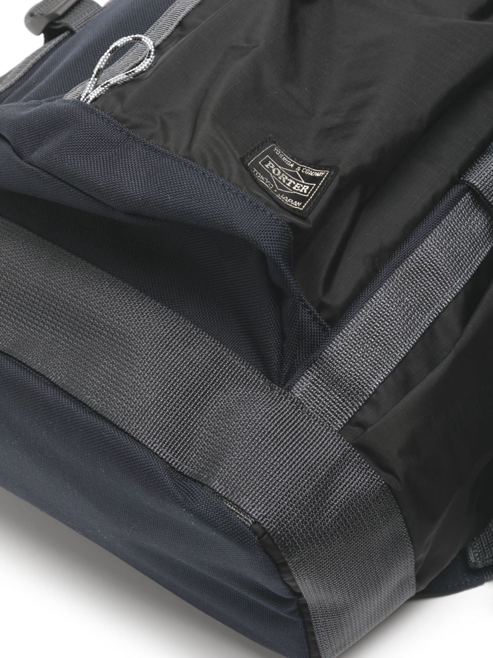 Shop Porter-yoshida & Co Logo-patch Nylon Backpack