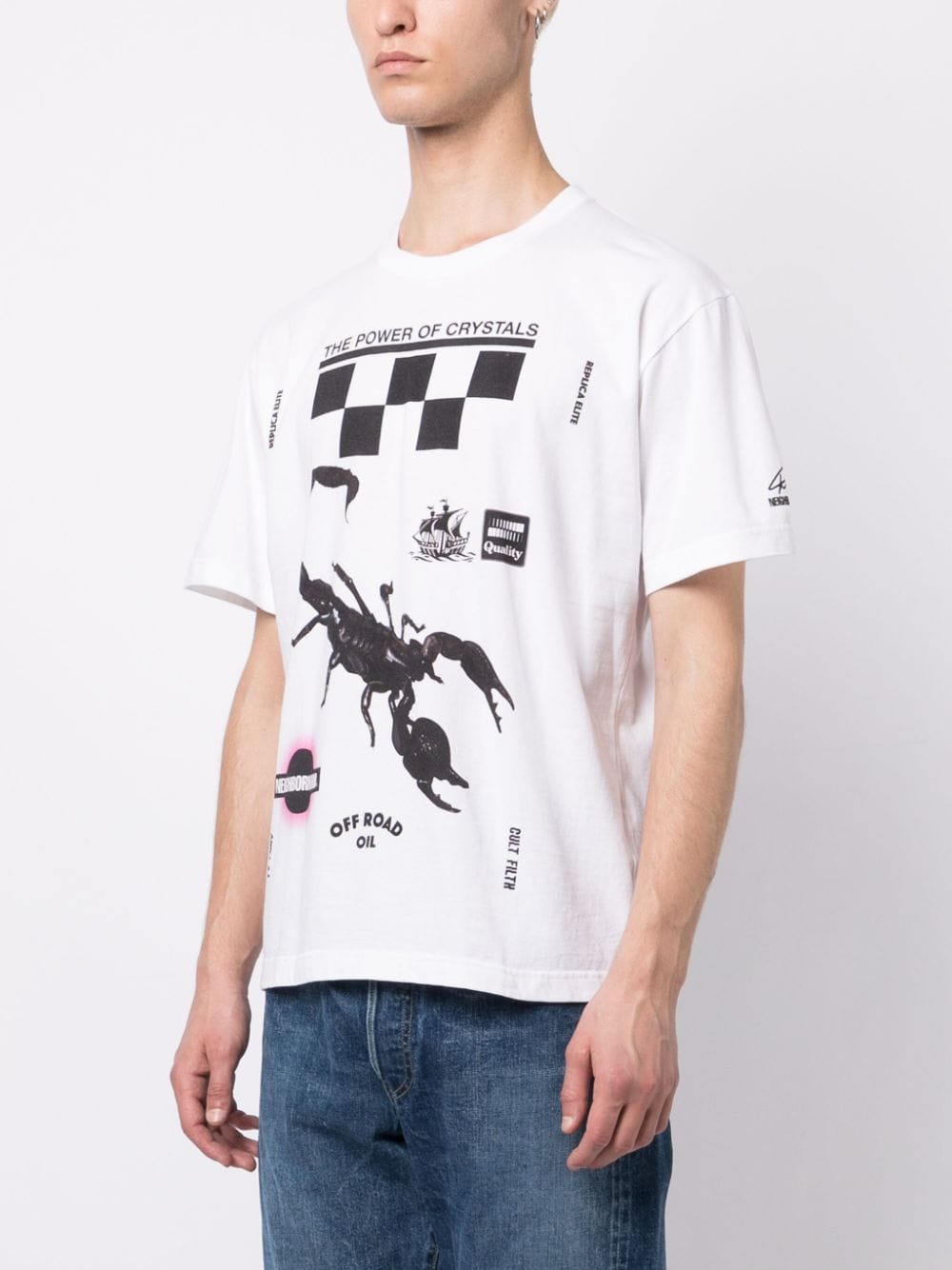 Shop Neighborhood Graphic-print Cotton T-shirt