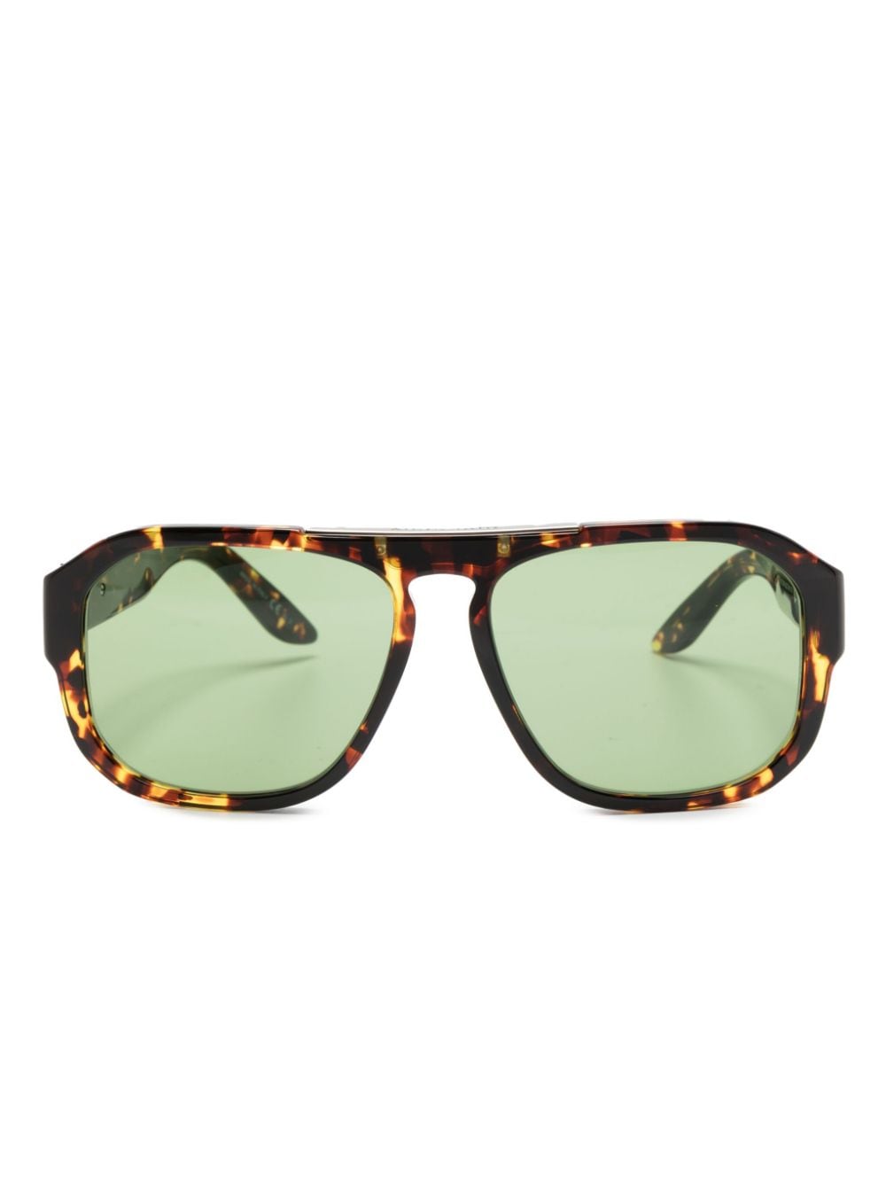 Shop Givenchy Logo-print Pilot-frame Sunglasses