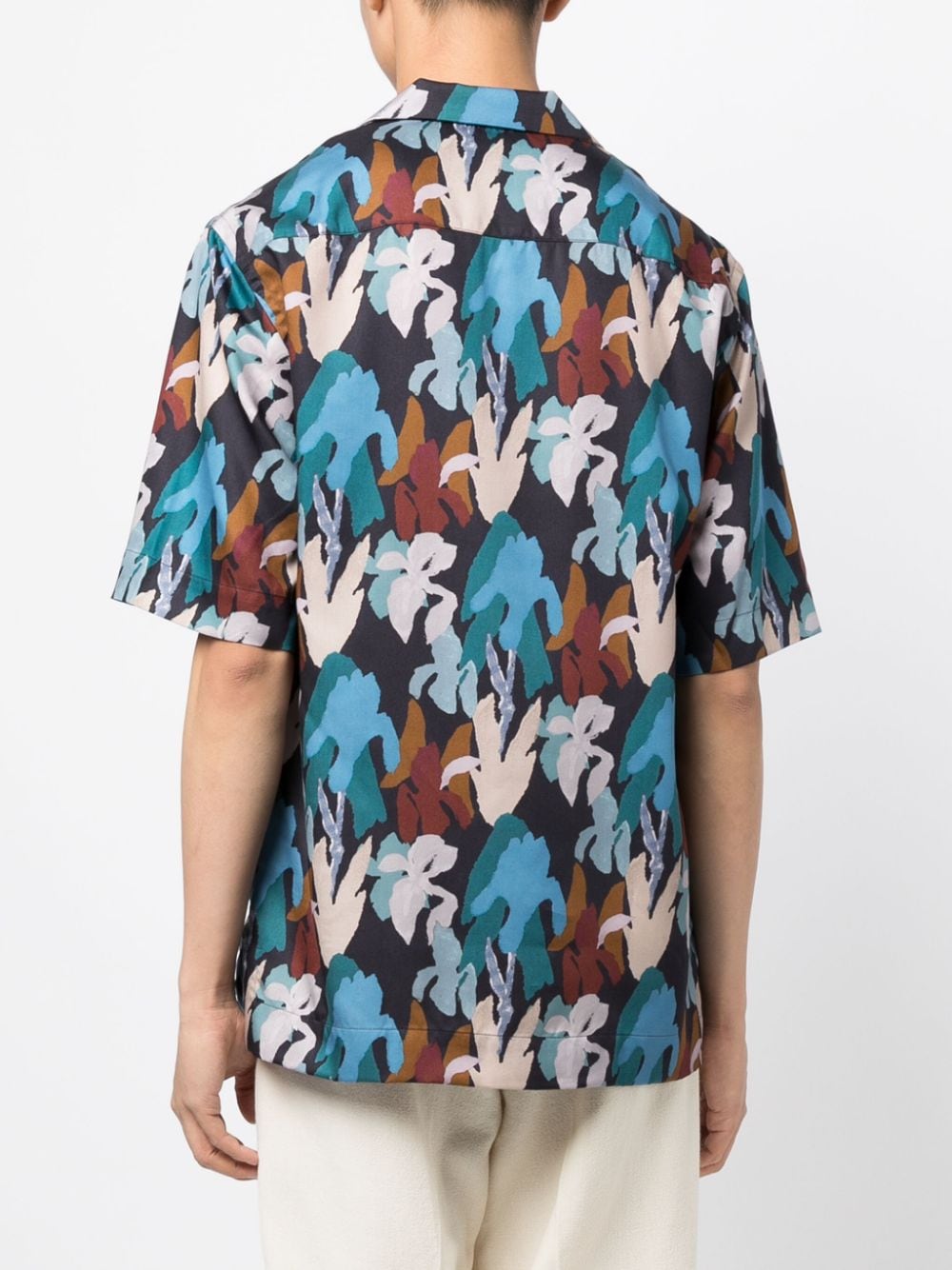 Shop Paul Smith Graphic-print Short-sleeve Shirt