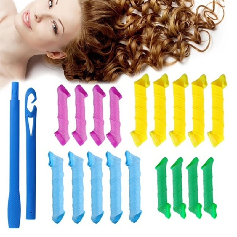 ringlet hair curlers