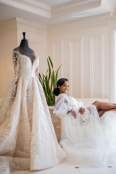 bridal robe luxury bridal robes