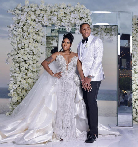 TOYA JOHNSON BRIDAL ROBE