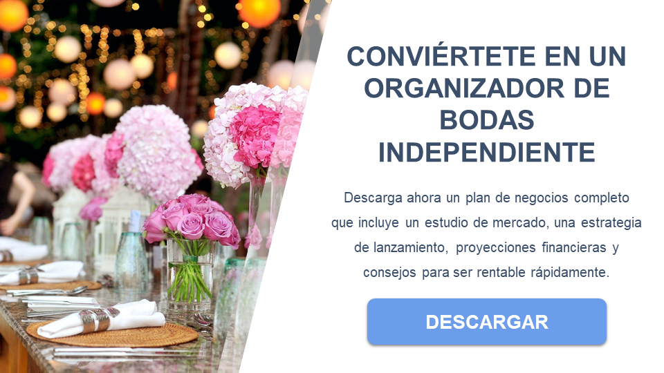 empresa de planificación de bodas descargar business plan