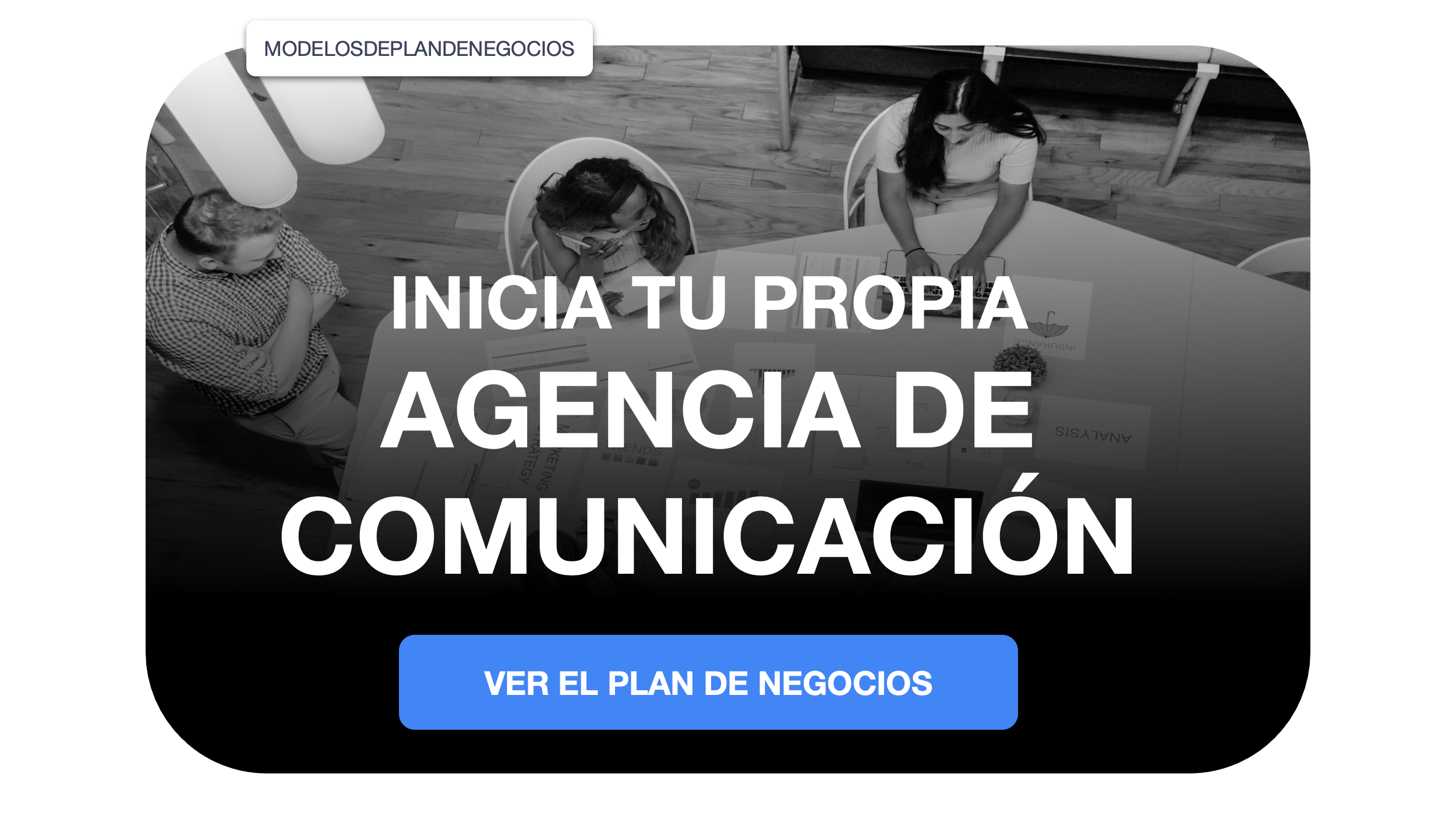 agencia de comunicación plan de negocios