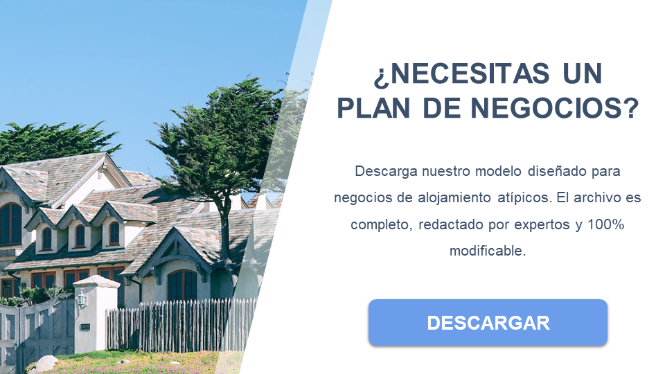 negocio de alojamiento atípico descargar business plan