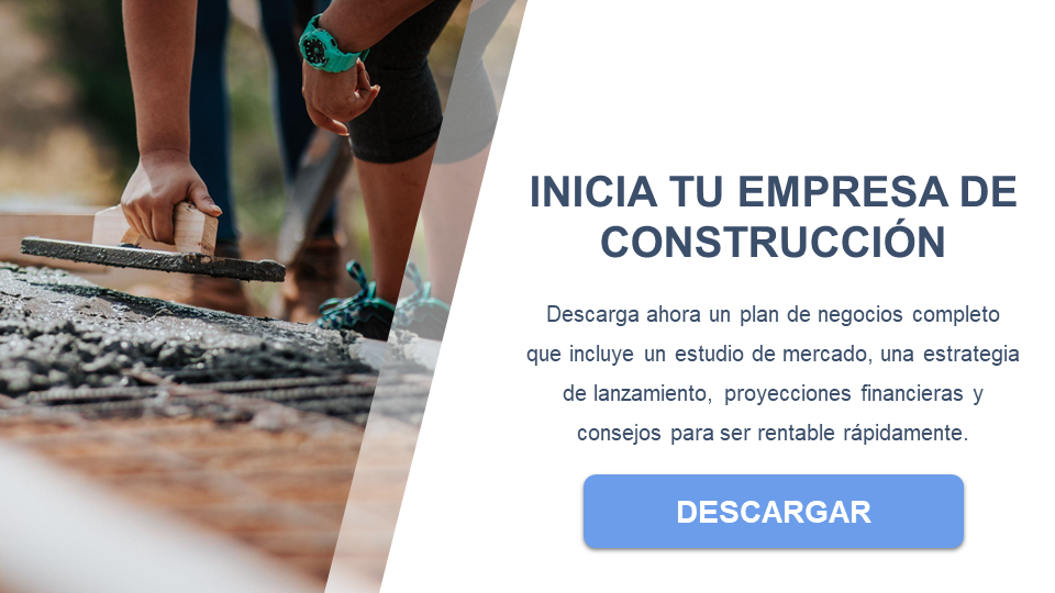 empresa de construcción (obras públicas) descargar business plan