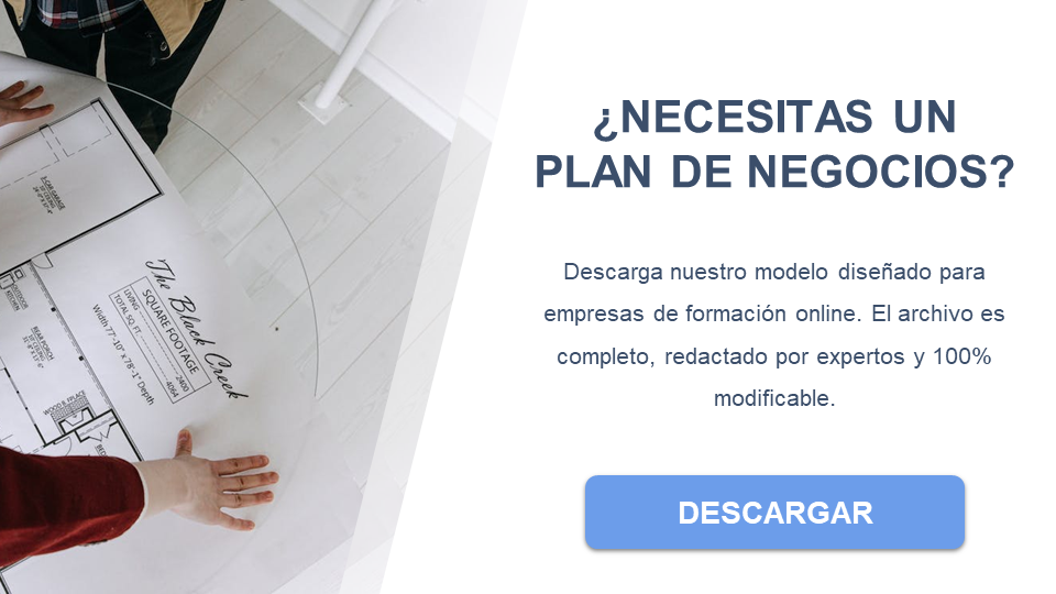 empresa de formación online descargar business plan