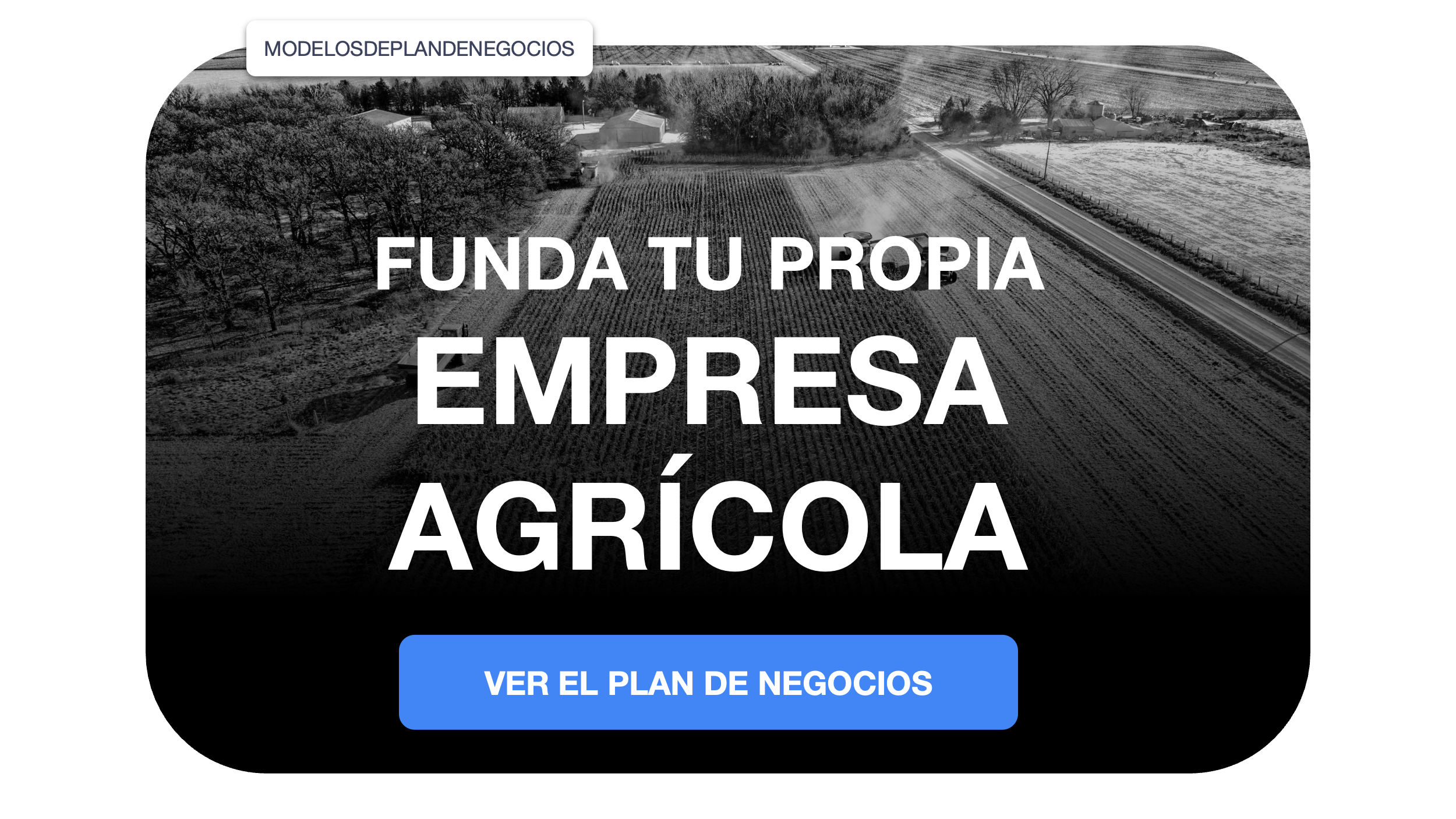 empresa agrícola plan de negocios