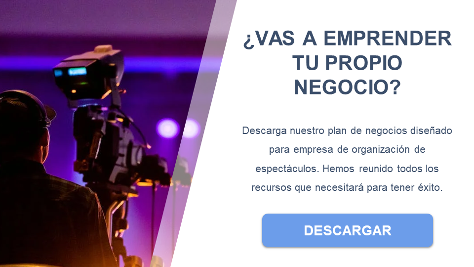 empresa de organización de espectáculos descargar business plan