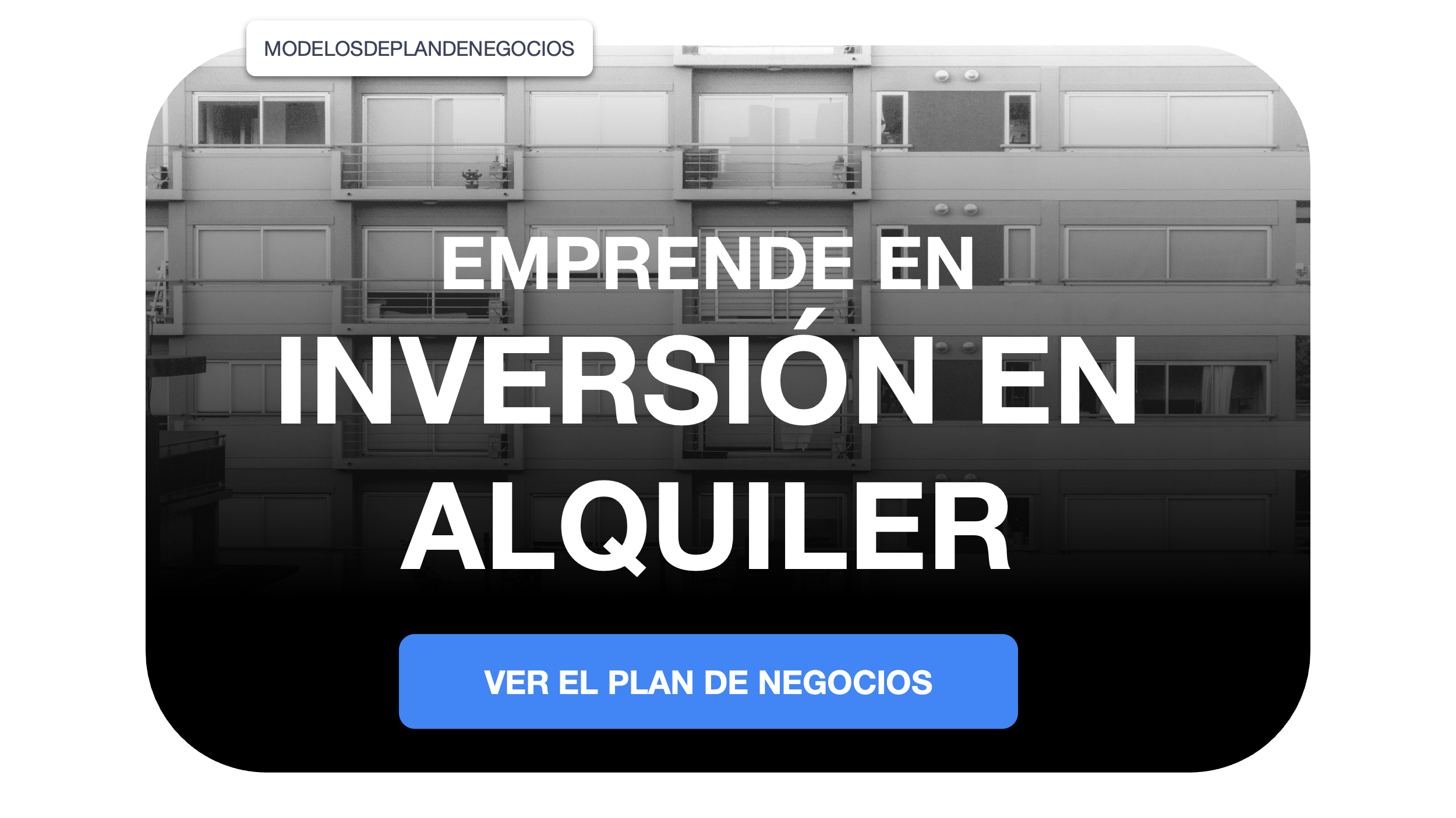 negocio de inversión en alquiler plan de negocios