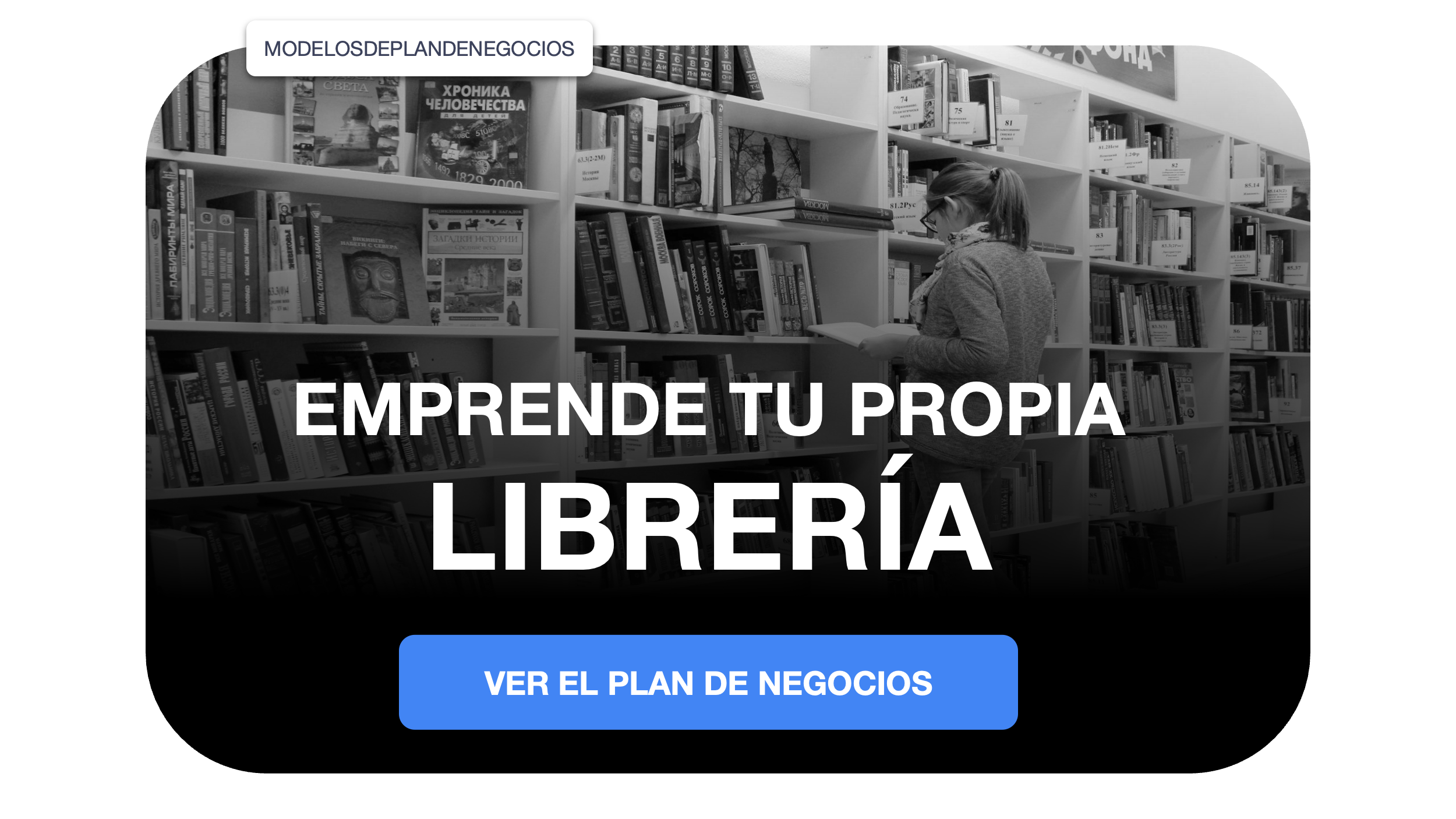 librería plan de negocios