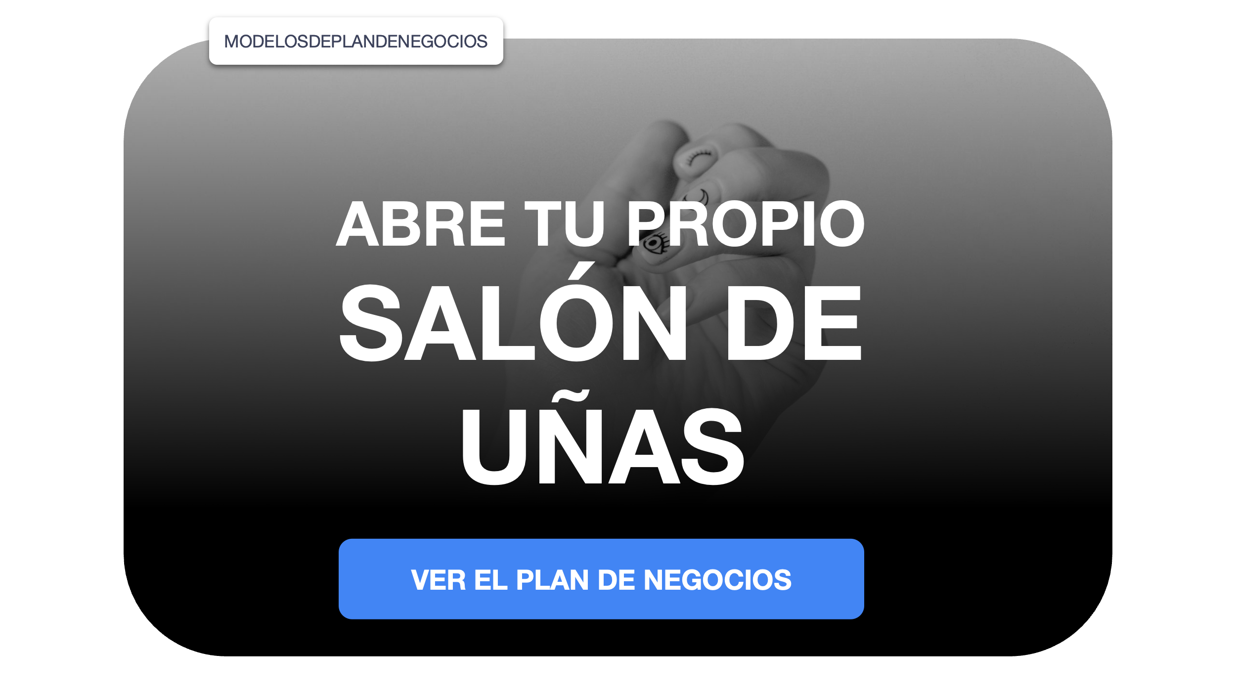 salón de uñasplan de negocios