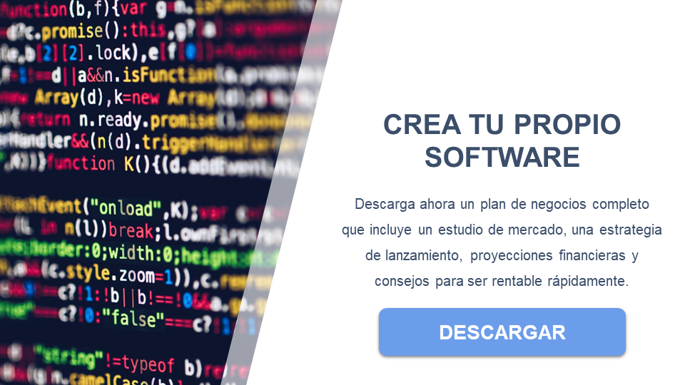 empresa de producción de software SaaS descargar business plan