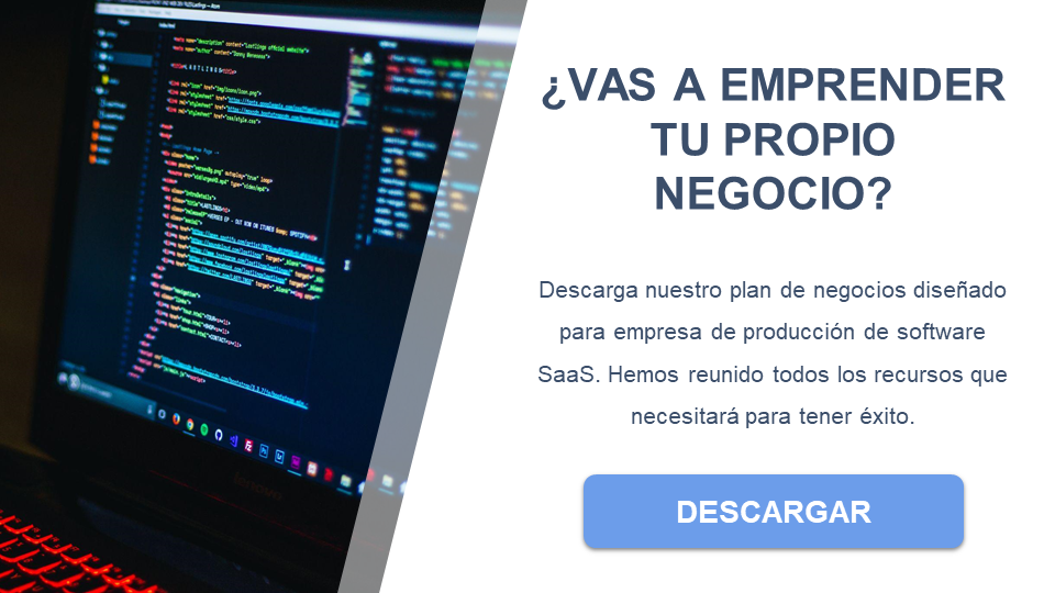 empresa de producción de software SaaS descargar business plan