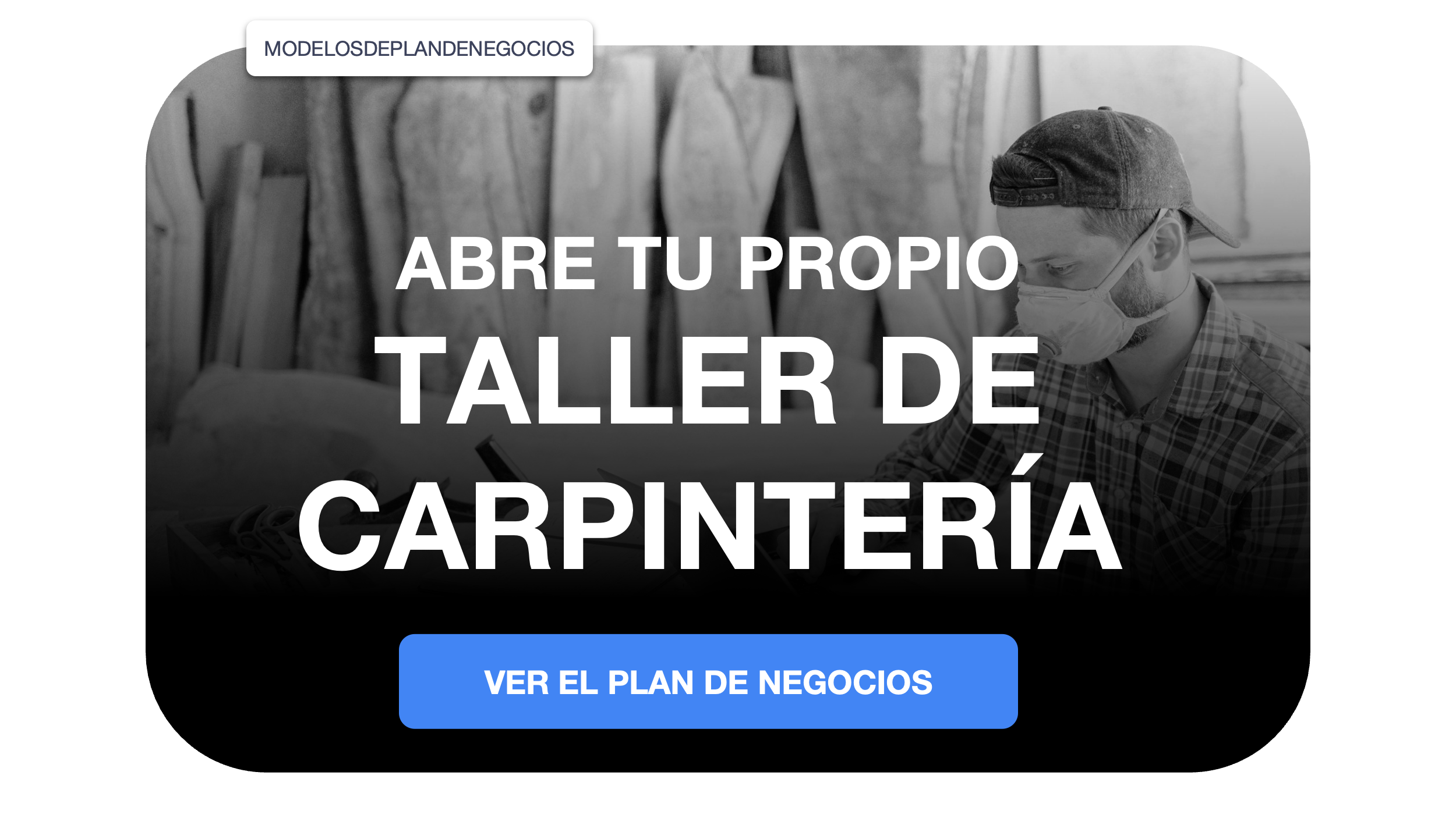 taller de carpintería plan de negocios