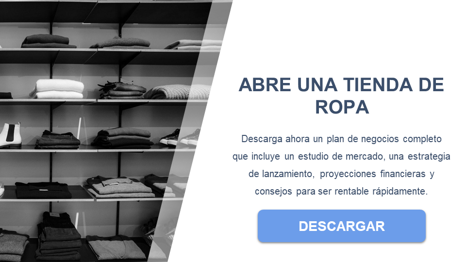 tienda de ropa descargar business plan