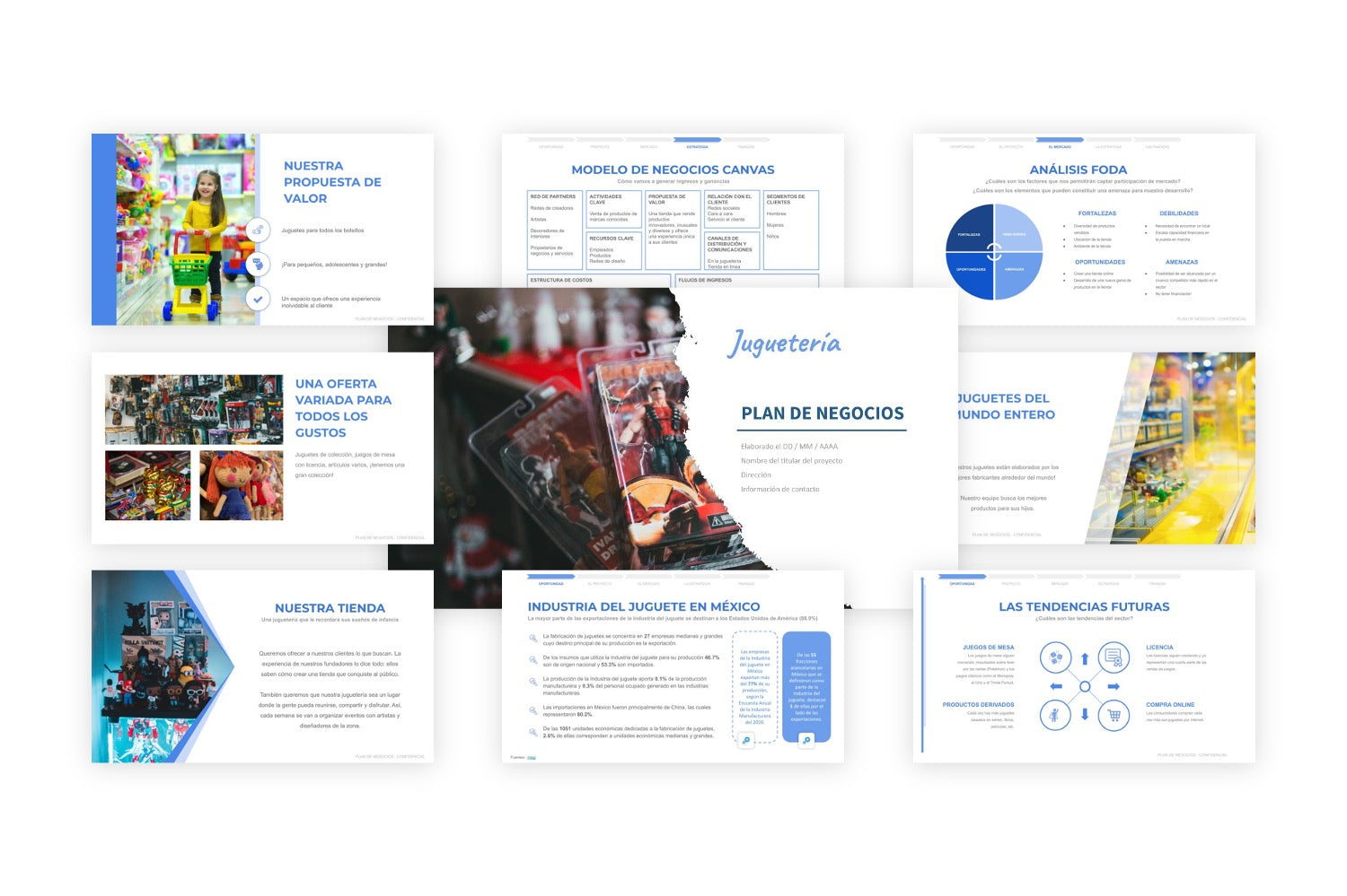 Un plan de negocios para una juguetería (35 páginas) – Modelos de plan de  negocios