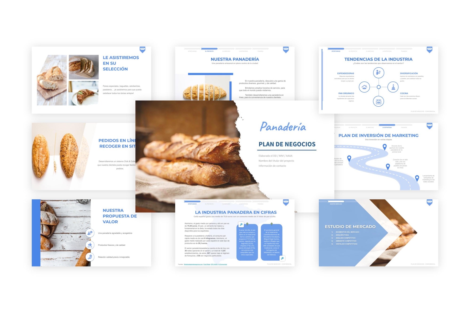 Un plan de negocios para una panadería (35 páginas) – Modelos de plan de  negocios