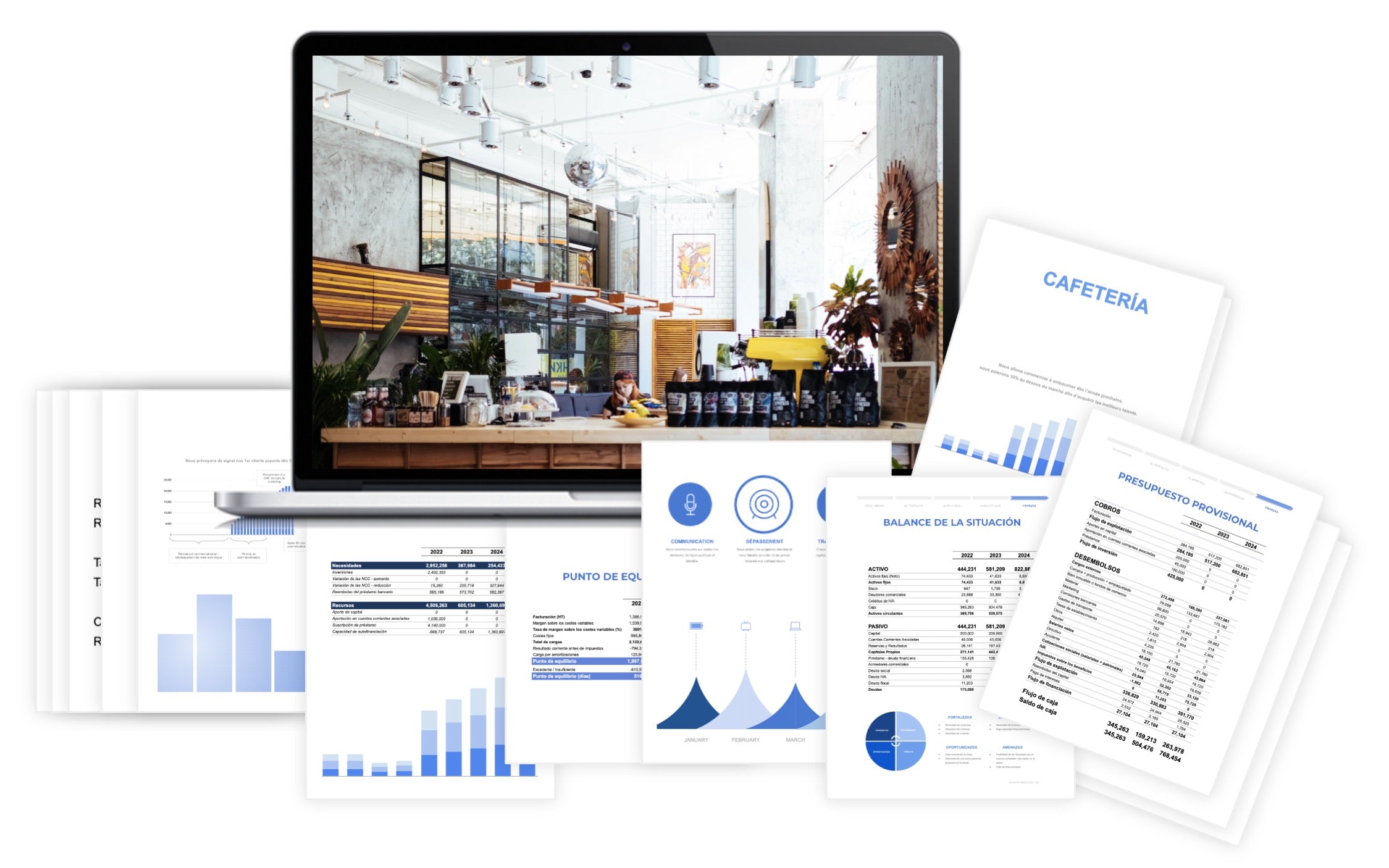 Cafetería: un plan financiero para descargar (Excel) – Modelos de plan de  negocios