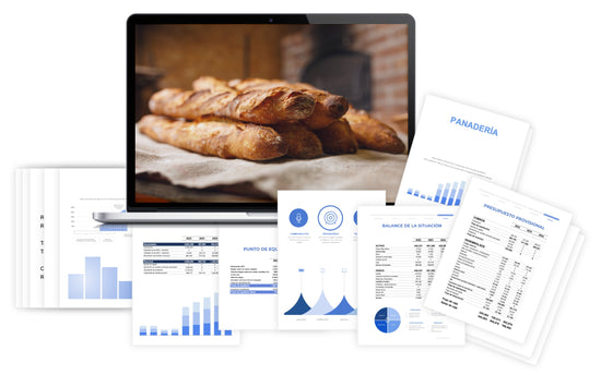 El esquema de modelo de negocio de una panadería – Modelos de plan de  negocios