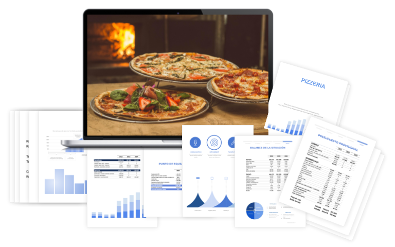 Un plan financiero para una pizzería (Excel) – Modelos de plan de negocios