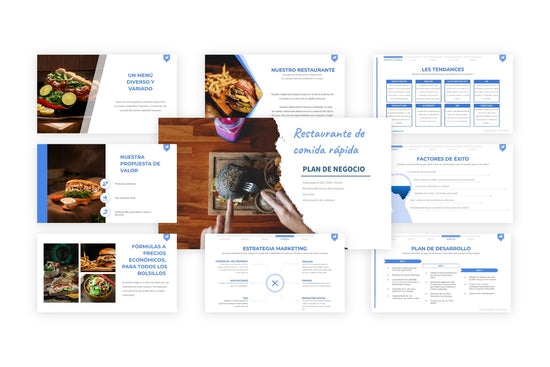 El Business Model Canvas de un restaurante de comida rápida – Modelos de  plan de negocios