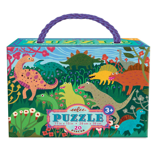 Eeboo Puzzle - 20 Briques - 28x38 cm - Transport