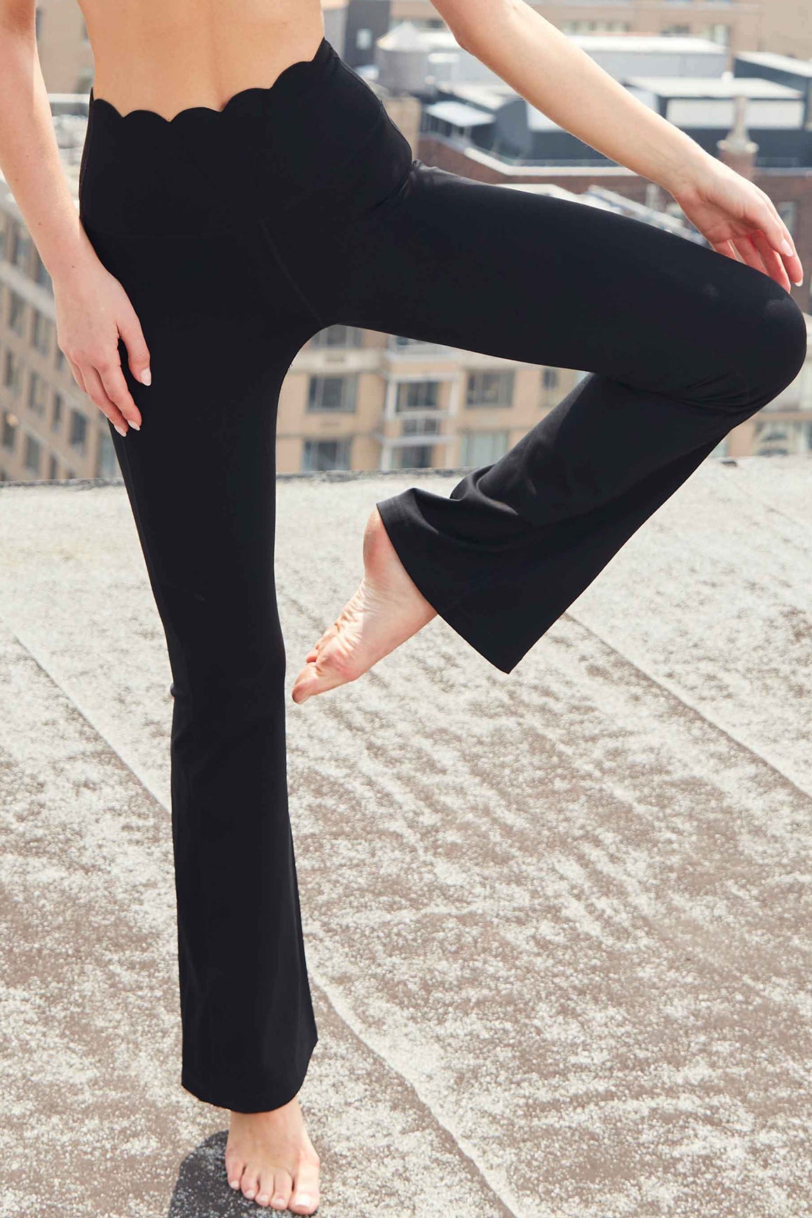 High-Waist Flare Legging - WISKII product image